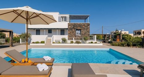 其他 2 Golden Sunrise Suites - Santorini Pool Bliss Suite