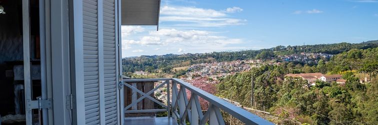 其他 Casa com Lareira Wi-fi e Varanda com Vista