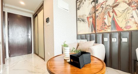 其他 2 Comfort And Quiet Studio At Apartment Sky House Bsd