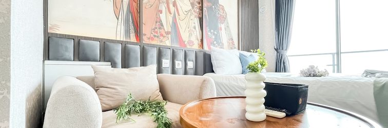 其他 Comfort And Quiet Studio At Apartment Sky House Bsd