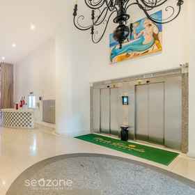 Lobby1Apt With Jacuzzi and Sea View in Rio Vermelho Enc0307,巴伊亚州公寓
