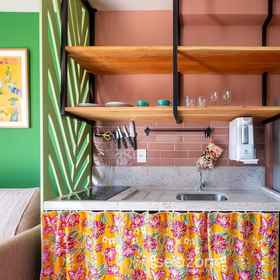 Private kitchen1Apartments in Building With Swimming Pool in Ondina - SSA - HOA,巴伊亚州公寓