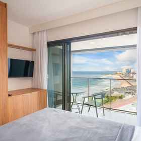 Room 1 Beachfront Building With Swimming Pool in Barra in SSA - SPB, Salvador Zoo Hotels