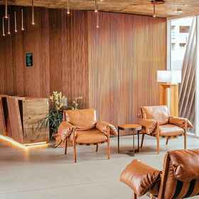 Lobby 1 Evian Thermas Residence, Hotel Goiás