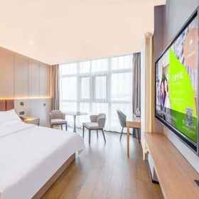 Primary image 1 GreenTree Smart Choice Hotel (Beijing Liangxiang Nanguan Subway Station), Longfor Xiyue Paradise Walk Hotels