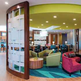 Lobby1Springhill Suites Houston Sugar Land,My Smyle Dental飯店