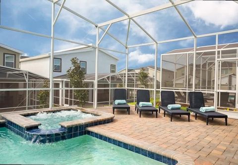 Lain-lain Spacious 7BR w Pool Spa Game Room Near Disney