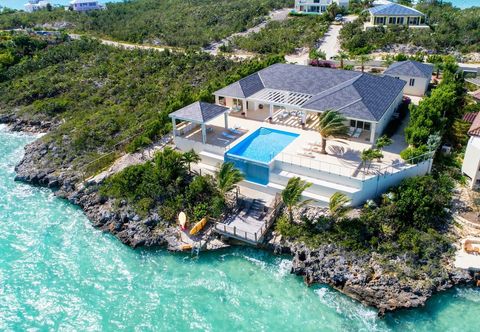 Others 5 BR Waterfront Villa On Chalk Sound Blue Water