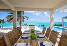 Others 7 5 BR Waterfront Villa On Chalk Sound Blue Water