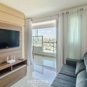 Living area1Studio in Condominium With Pool and Gym Cel1804,穆蒂拉马公园飯店