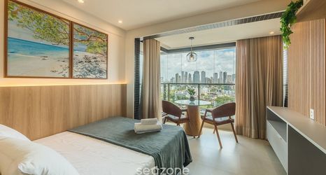 อื่นๆ 2 Apartments in a Building With a Pool 800m From the Beach in Salvador - EDF