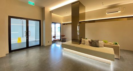 Others 2 Warm Neutral Studio Room At Meikarta Apartment