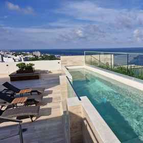 Primary image 1 Beatiful Loft in Puerto Morelos Beach Front 9-4, Crococun动物园 酒店