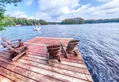 其他 6 Island Waterfront w Pontoon Boat Hottub Dogs Lv