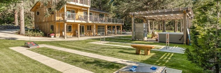 其他 Boutique Cabin on Manicured Acre Hot tub Path to Beach Wifi 200 10