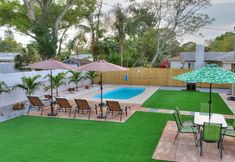 其他 4 Palm Oasis 2 2 Serene Backyard Private Poolside