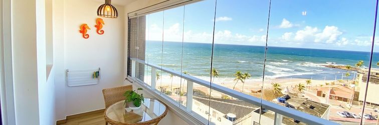 Others Flat Beira-mar com Varanda Piscina e Academia