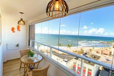 Lainnya Flat Beira-mar com Varanda Piscina e Academia