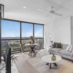 Primary image 1 브리즈번 CBD의 스타일리시한 1베드 아파트먼트, 그리피스 대학교 호텔