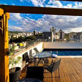 Primary image1美景市維吉尼亞盧森堡 e 套房飯店,Expo Minas Convention Center飯店