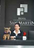 Meja sambut tetamu Hotel San Martin Popayan