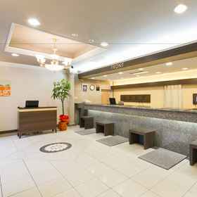 Reception1Premier Hotel Cabin Sapporo,札幌飯店