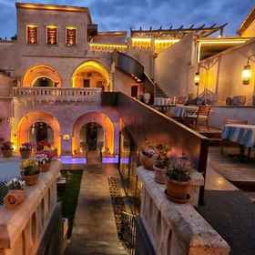 Primary image 1 Sunak Cave Hotel, Hotel Zeferan Cappadocia | Top Steakhouse Restaurant with View | Lux Restaurants near me | Best Breakfast Lunch Dinner | Seafood