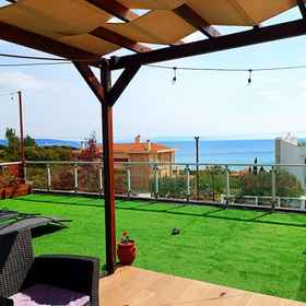 Primary image 1 Salonikiou Beach Deluxe Apartments, Ormos Panagias Fish Market Hotels