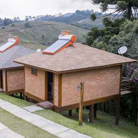 メイン イメージ 1 Chalés Fazendinha Campos do Jordão, Hotel Air Terjun Bride's Veil