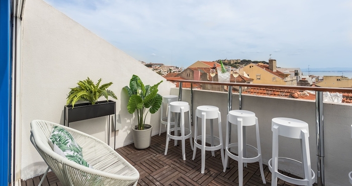 Khác Rossio Penthouse Three-Bedroom Apartment w/ River View and Parking - by LU Holidays