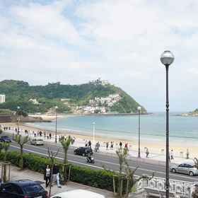 Primary image1屏息露台景觀 - 西班牙聖薩巴斯汀公寓,Zumarraga飯店