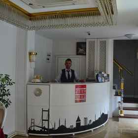 Reception 1 Gulhane Garden Hotel, โรงแรม & ที่พัก มัสยิดใหม่