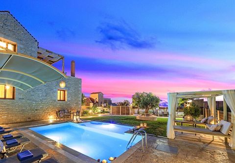 Others Cretan Sunrise Villa with Heated Pool