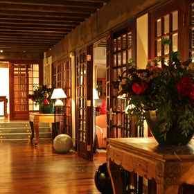 Interior entrance 1 Hotel El Rancho, Lastras del Pozo Hotels