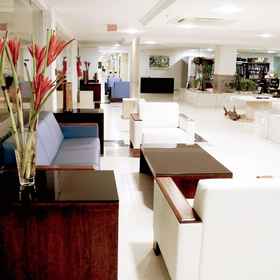 Reception1Bahia Plaza Hotel,弗拉门戈海滩飯店