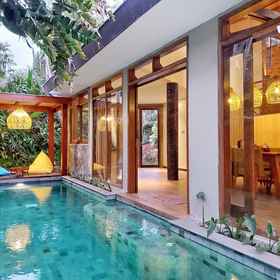 Villa 4-BR Klub Bunga No. 8 Batu Malang 1 Villa 4-Br Klub Bunga No. 8 Batu Malang, Puncak BALUPUG dalas 89 Hotels