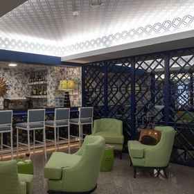 Lobby1Hotel Coracao de Fatima,圣塔伦区飯店