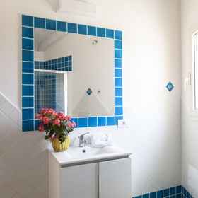 Bathroom 1 Aria di Vacanza - Agave, Apartemen Trinità d'Agultu e Vignola