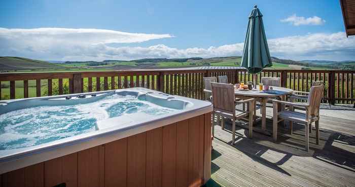 Lainnya Barn Lodge With Hot Tub Near Cupar, Fife