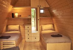 其他 2 Pinewood Camping Pods - At Port Lympne Reserve