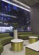 Lobby sitting area Mega Style Apartments Melbourne