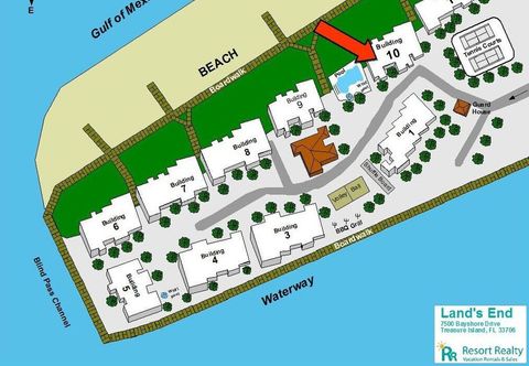 Others Land's End 404 Building 10 Gorgeous Updates / Beachfront!