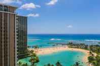 อื่นๆ Ilikai Tower One Bedroom Lagoon View Waikiki Condos With Lanai & Free Wifi