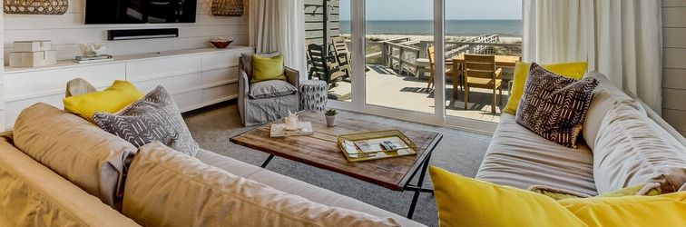 Others Yellow Oceanfront Hotel Room With Spectacular View of Atlantic Ocean by Redawning