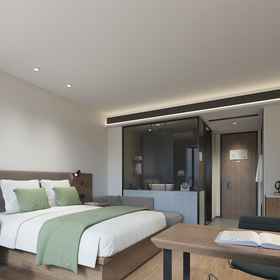 Primary image 1 GreenTree Inn Suzhou Zhangjiagang Yangshe Old Street Stadium Express Hotel, 院子院子 Hotels