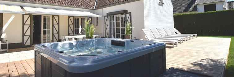 Lain-lain Luxury Villa in Sint-Idesbald with Hot Tub