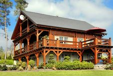 Others Affluent Chalet in Septon with Whirlpool, Sauna, Hot Tub