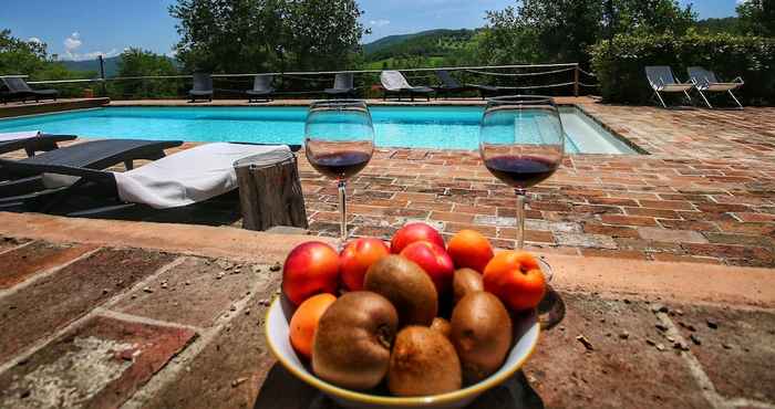 Others Lush Farmhouse in Umbertide With Pool, Garden & BBQ