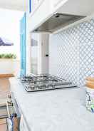 Private kitchen Tasteful Holiday Home in Santa Flavia With Terrace