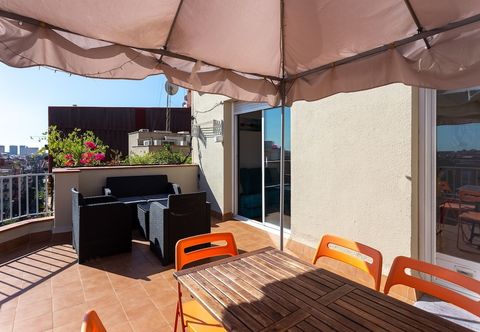 기타 Apt Duplex Orange- Barcelona Max 6 People